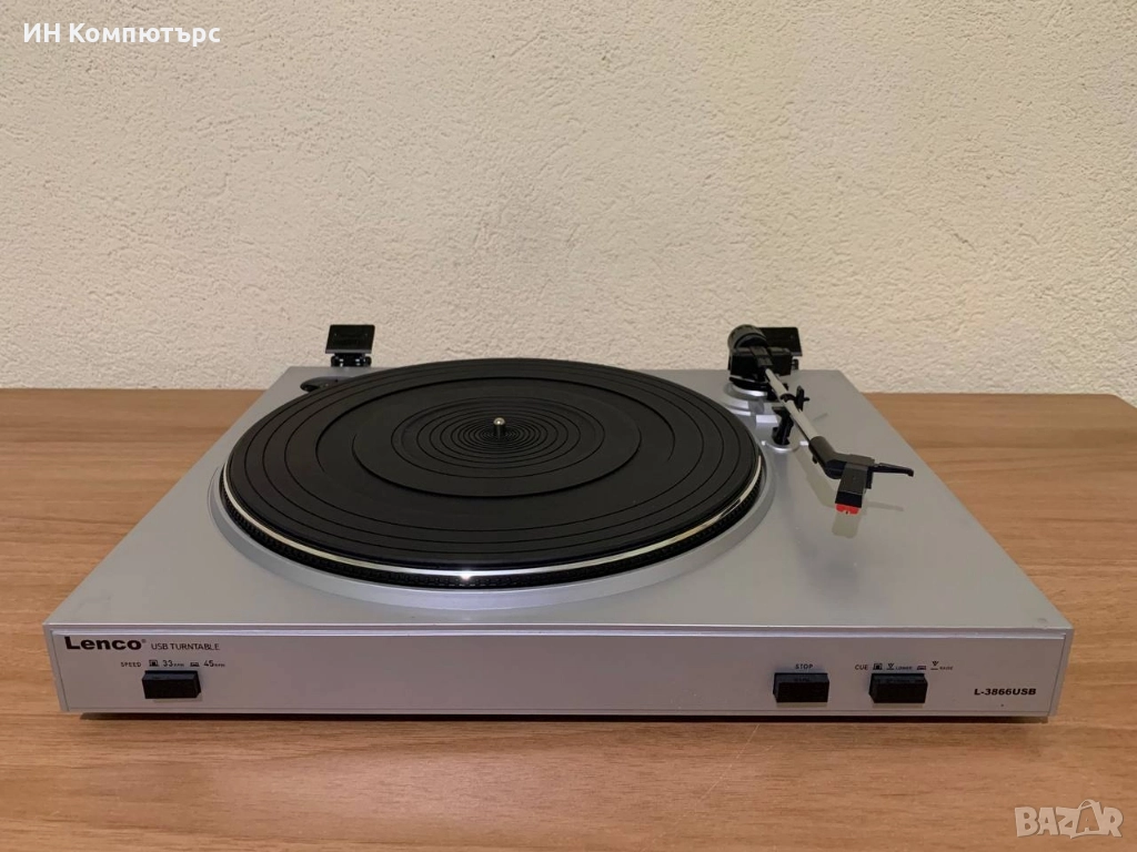 Продавам нов грамофон Lenco L-3866 USB, снимка 1