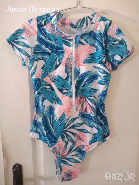 Бански с къс ръкав за уейк, кайт или сърф , снимка 1