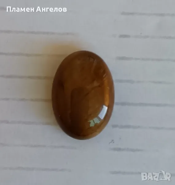 Тигрово око кабошон , снимка 1