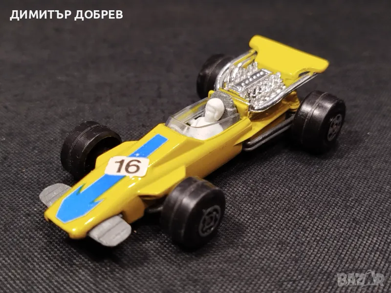 СТАРА РЕТРО МЕТАЛНА КОЛИЧКА MATCHBOX ENGLAND FORMULA I, снимка 1