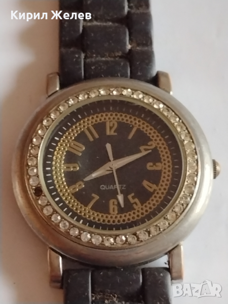 Стилен дамски часовник NEY YORKER QUARTZ  много красив с силиконова каишка - 20893, снимка 1