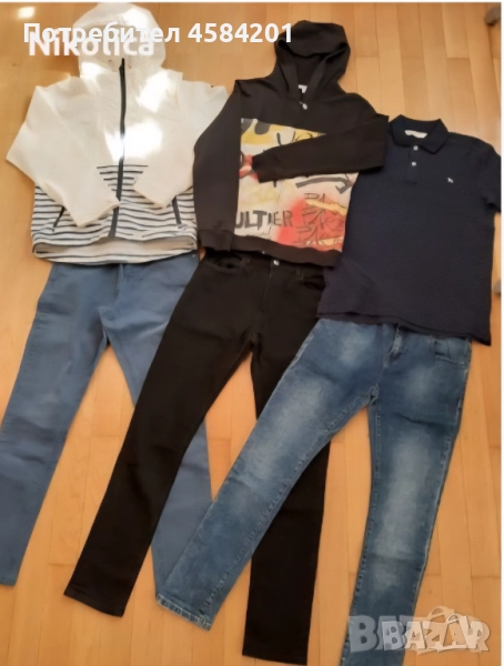 Детски дрешки Jean Paul GAULTIER,ZARA,H&M,Mango за 14 г.момче.НОВИ и много запазени!, снимка 1