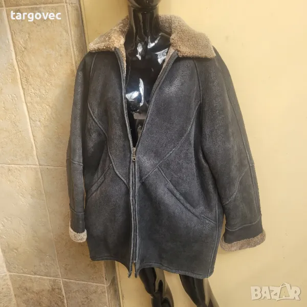 палто кожух агнешка кожа, снимка 1