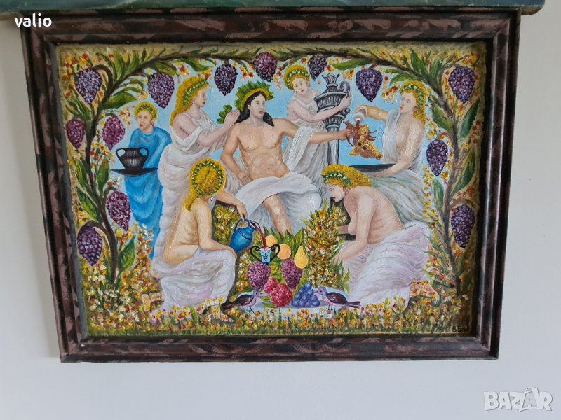 Картина рисувана от български художник , снимка 1