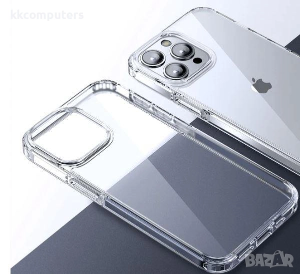 Калъф Wlons Акрилен Силикон / Прозрачен / за iPhone 17 Air 6.5 Баркод : 3132940, снимка 1