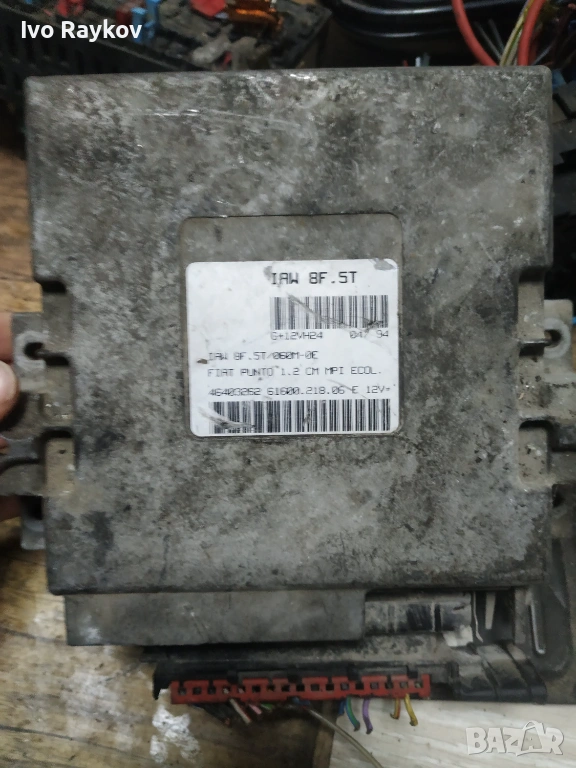  компютър FIAT PUNTO 1.2 MAGNETI MARELLI ,IAW 8F.5T, IAW8F5T, 46403262, 61600.218.06, , снимка 1