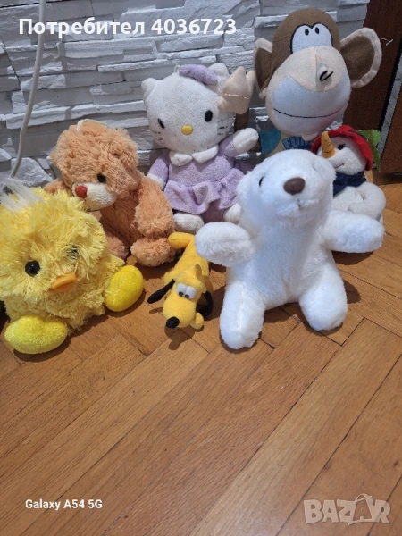 Сет от детски плюшени играчки, снимка 1