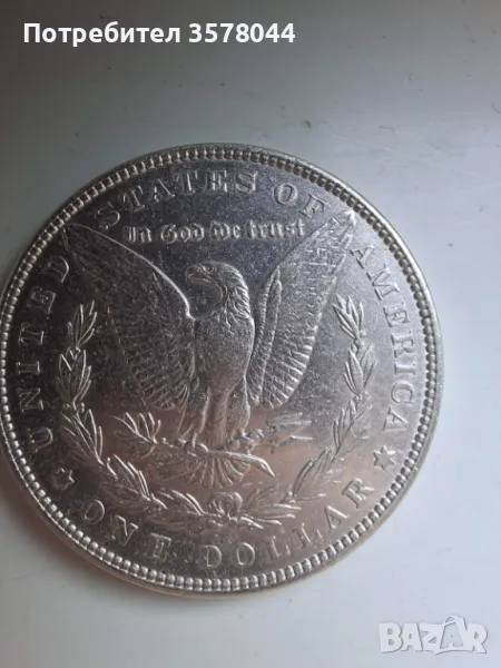 САЩ един Морган долар 1886 г, снимка 1