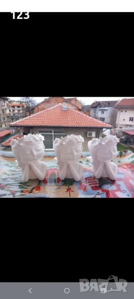 момиче саксия , снимка 1