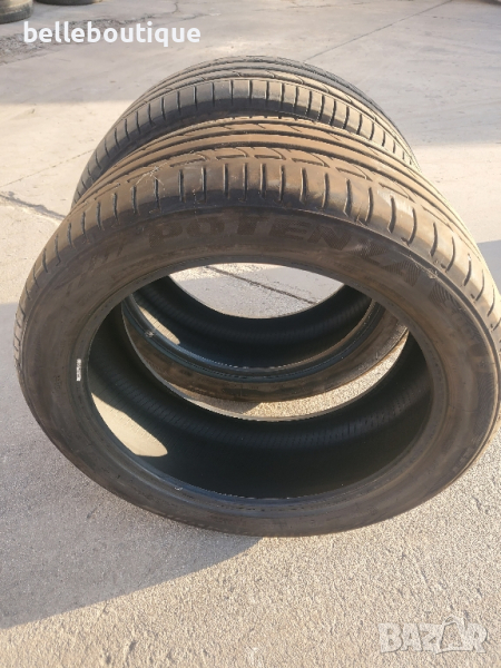 Летни гуми BRIDGESTONE 
POTENZA S001
245/45 R19 98Y перфектно състояние, снимка 1