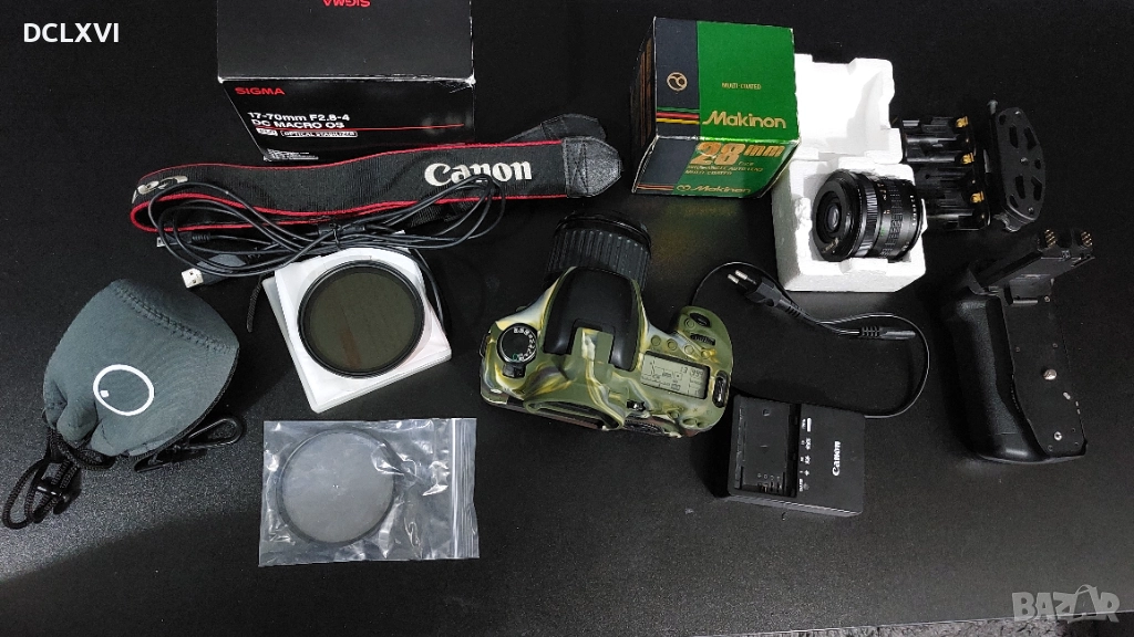 Canon EOS 7D Комплект - 3 обектива, снимка 1