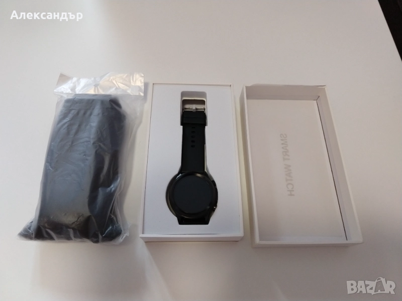 Смарт часовник SMART E400, кръвна захар, пулс, кръвно налягане, сатурация, електрокардиограма, снимка 1