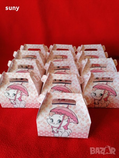 Кутийка за лакомства Котето Мари / Аристокотки, снимка 1