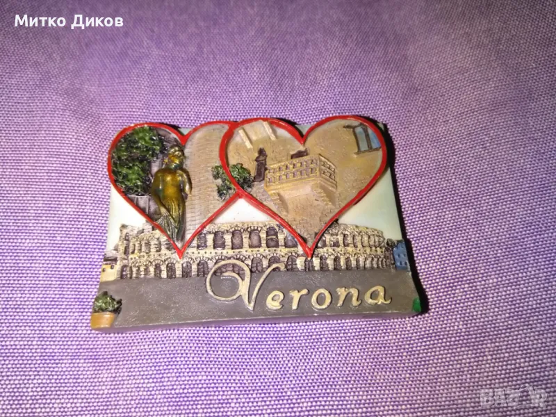 Верона Италия магнит, снимка 1