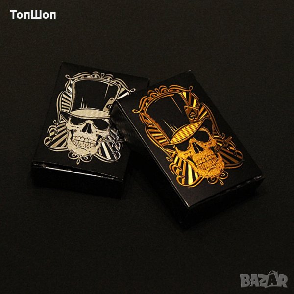 Карти за игра с черепи, снимка 1