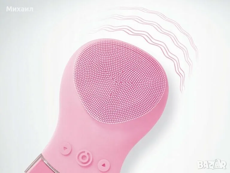 Силиконова четка 3в1 за почистване на лице, снимка 1