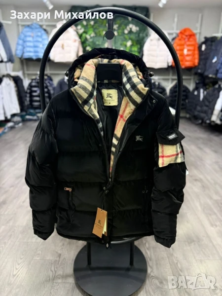 Мъжко Зимно Яке Бърбъри, снимка 1