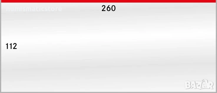 Lindner PVC - опаковки за големи банкноти 112х260 мм - 887, снимка 1