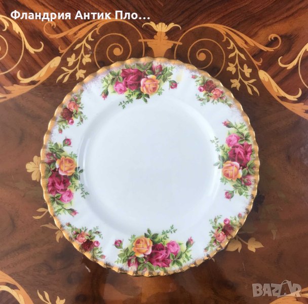 Чиния "Royal Albert Old Country Roses", снимка 1