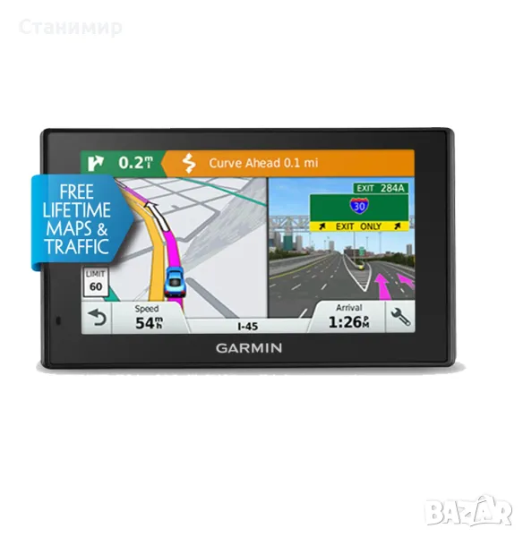 Висок клас навигация Garmin DriveSmart™ 50LMT EU с доживотен абонамент, снимка 1