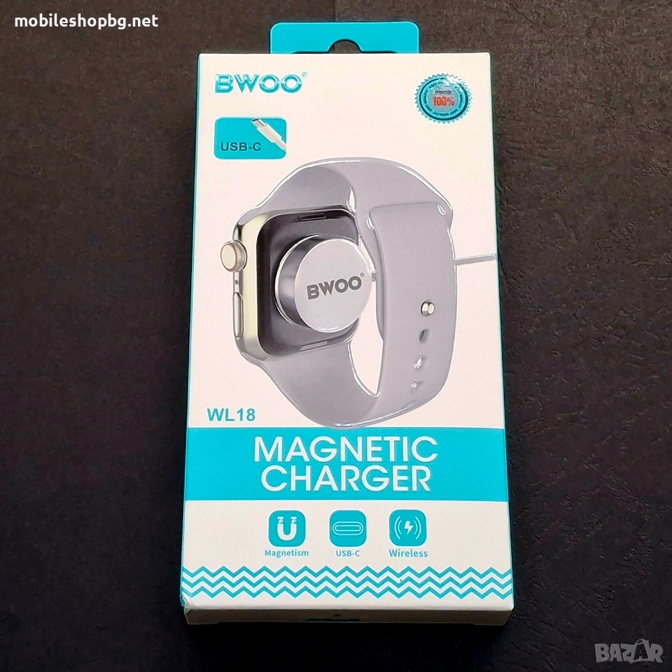 Apple Watch безжично зарядно с Type C , снимка 1