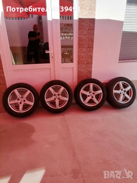 Джанти + Зимни гуми 16ки, снимка 1
