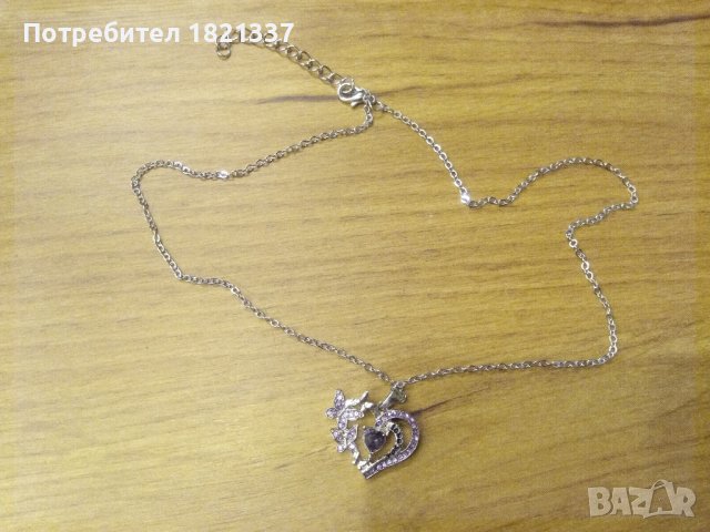 колие с кристали , снимка 5 - Колиета, медальони, синджири - 42666436