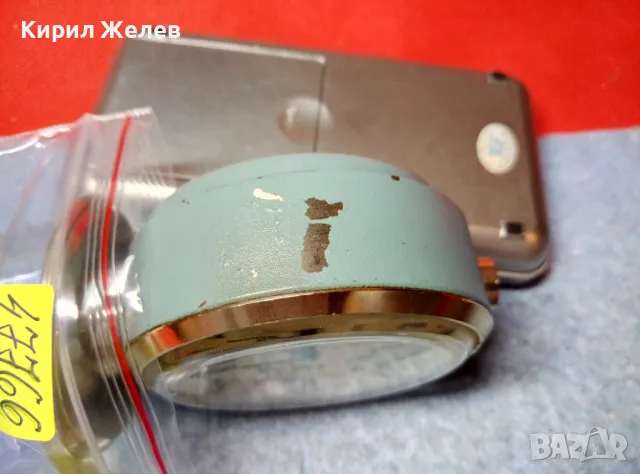 SLAVA 11 JEWELS MADE in USSR Стар КОЛЕКЦИОНЕРСКИ РУСКИ МЕХАНИЧЕН БУДИЛНИК СЛАВА 47766, снимка 5 - Антикварни и старинни предмети - 47656666