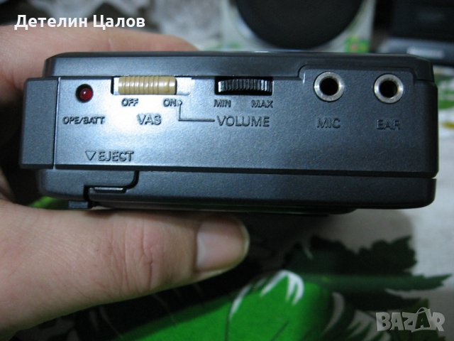 Записващ Walkman диктофон марка Sanyo, модел: M1118, снимка 4 - Аудиосистеми - 44343888