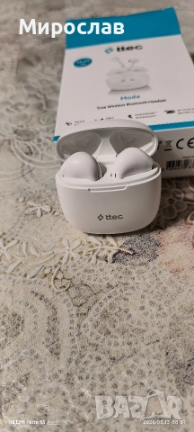 ЧИСТО НОВИ Закучени са 60лв ПРОДАВАТ СЕ 20€, снимка 2 - Bluetooth слушалки - 53823739