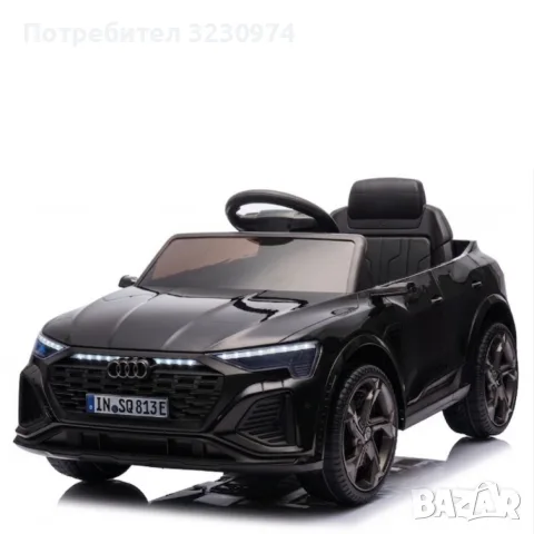 Детска акумулаторна кола Audi RS Q8 12V - Дистанционно управление, музика, LED светлини и амортисьор, снимка 2 - Детски велосипеди, триколки и коли - 56079556