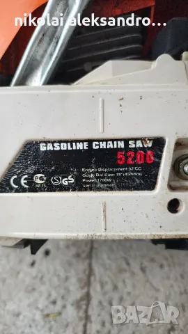  бензива резачка за дърва, снимка 2 - Градинска техника - 50246866