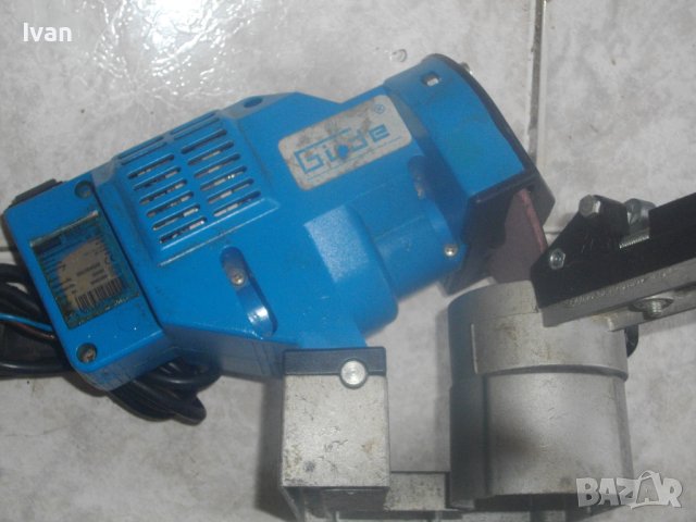 GUDE GS650-85W/ф100mm-Немска Профи Ел.Машина Заточване На Вериги-Регулируем Наклон 0-35 Градуса, снимка 10 - Други инструменти - 41957506