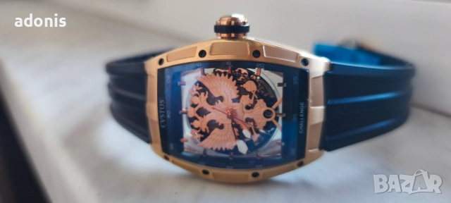 Cvstos challenge Eagle Proud to be Russion automatic mechanical watch. Автоматичен механичен , снимка 7 - Други - 52938107