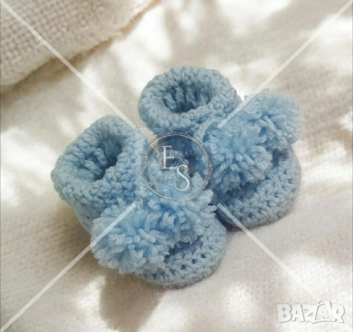 🍼 Бебешки терлички плетени ръчна изработка