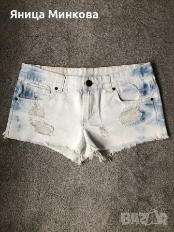 Дамски къси дънкови панталони
