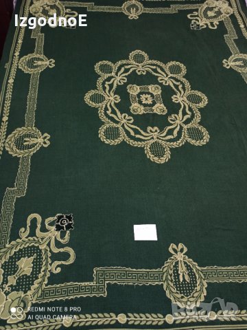 Много стара неупотребявана памучна покривка за легло, снимка 5 - Антикварни и старинни предмети - 34495028