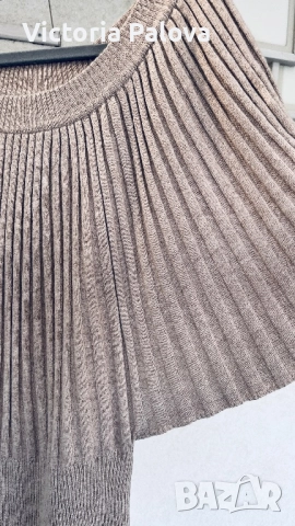 Разкошна френска блуза вълна кашмир, снимка 8 - Блузи с дълъг ръкав и пуловери - 51655677