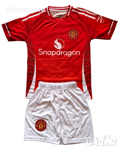 Детски футболен екип Манчестър Юнайтед тениска Рашфорд комплект Manchester united Rashford, снимка 2 - Детски комплекти - 48150515