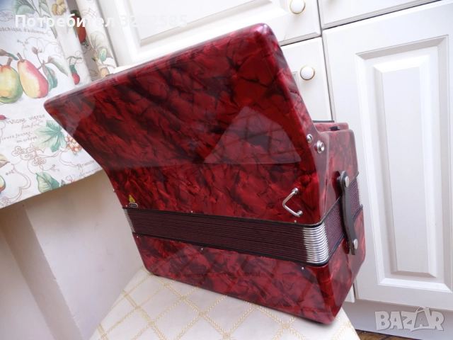 Акордеон Велтмайстер Стела 60 баса, снимка 6 - Акордеони - 52680413