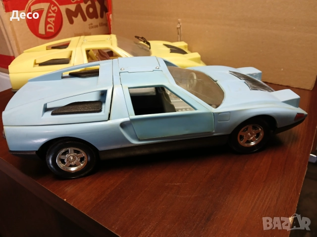 Стари пластмасови полски играчки коли Мерцедес., снимка 7 - Колекции - 51576005