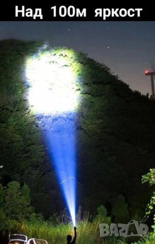  Акумулаторен 5 LED фенер , снимка 4 - Къмпинг осветление - 40189558