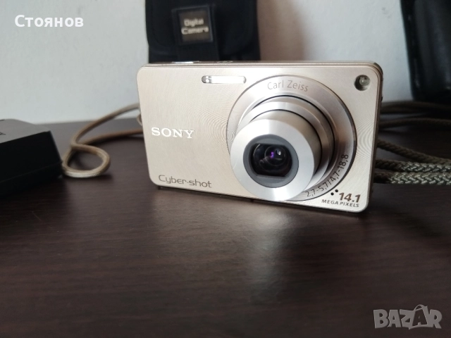 SONY DSC-W350 14.1MP 4x Wide Angle Zoom, снимка 4 - Фотоапарати - 46954379