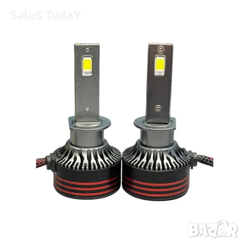 Крушки H1, Диодни, ЕКО, Н1, 12-24V, 2 БР, 100W, снимка 1 - Аксесоари и консумативи - 47950403