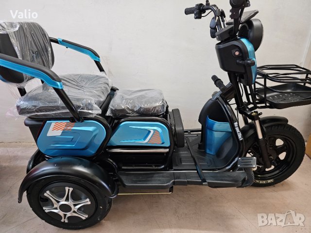 Триколка електрическа високопроходима 2000w/60v/25ah, снимка 9 - Мотоциклети и мототехника - 42557824