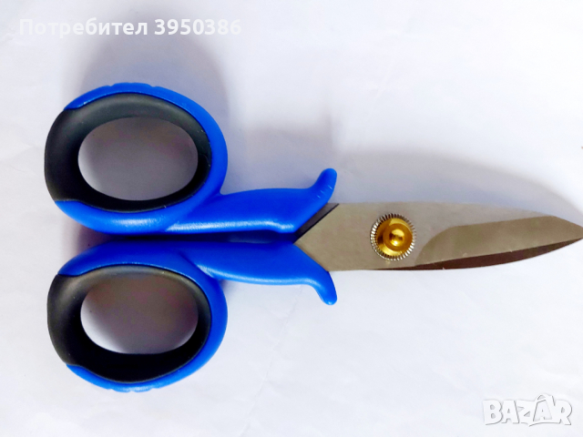 Професионални Електричарски ножици с остриета от неръждаема стомана и гумирани дръжки
