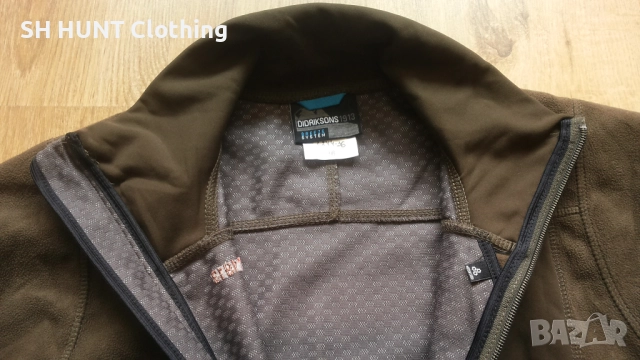DIDRIKSONS BREEZE SYSTEM Wind Women Fleece размер 36 / S дамска горница вятърно устойчива - 1577, снимка 13 - Екипировка - 52597270