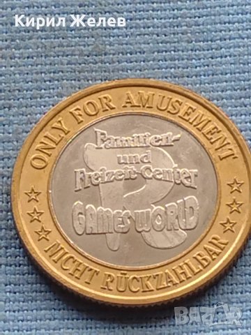 Монета 1 TOKEN GAMES WORLD рядка за КОЛЕКЦИЯ ДЕКОРАЦИЯ 32140, снимка 6 - Нумизматика и бонистика - 42726276