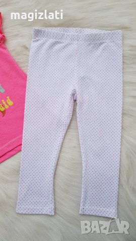 Тениска и клин за момиче 12-18 месеца, снимка 3 - Комплекти за бебе - 36017379