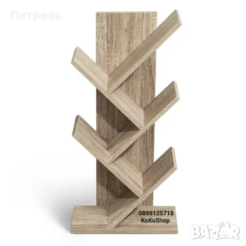 Етажерка за книги-30х17х59 см./етажерка дъб сонома